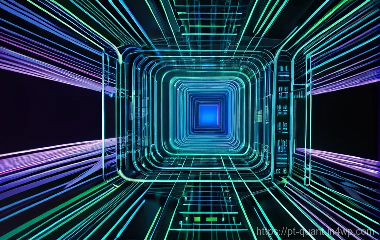 양자 보안 기술의 시장 규모 및 성장 전망 - **Prompt for "The Quantum Threat":**
    "A visually striking scene depicting the imminent challenge...