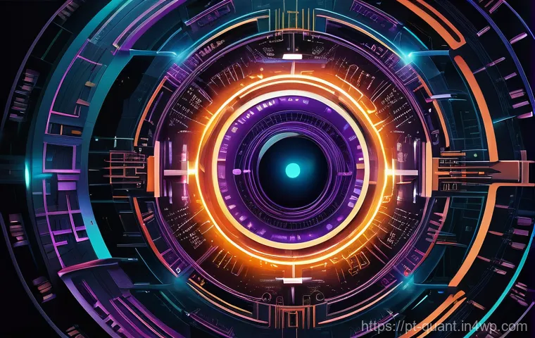 양자 보안 기술의 인프라 구축을 위한 전략 - **Prompt:** A visually stunning, futuristic digital art piece depicting the abstract concept of "qua...